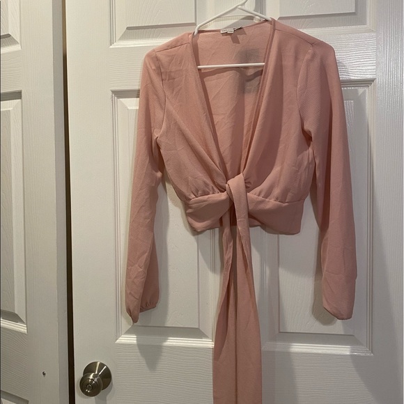 Wrap Around Blouse | Fashion Nova - Picture 2 of 3